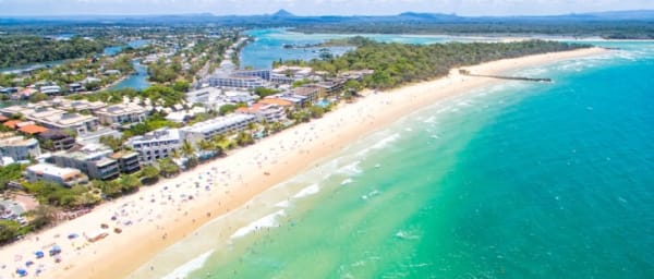 1-Day Sunshine Coast Beach Tour with Hinterland and Gardner Falls