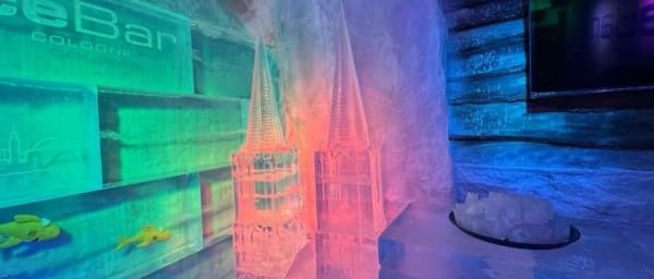 1-Hour IceBar Cologne Experience with 3 Drinks and Ice Sculptures