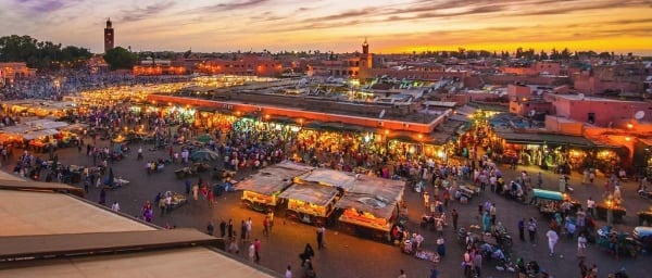 3-Hour Marrakech Walking Tour with Medina Crafts and Jemaa el-Fnaa