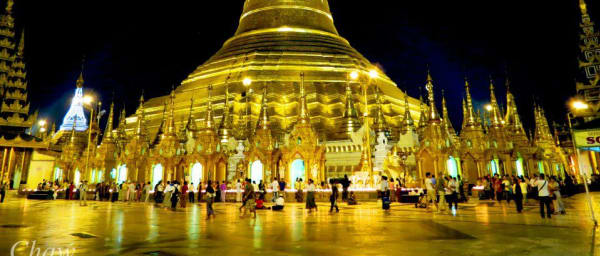 Full-Day Yangon Pagoda Tour with Kandawgyi Lake and Sunset