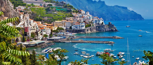 12-Hour Amalfi Coast Boat Trip from Rome with Amalfi and Positano