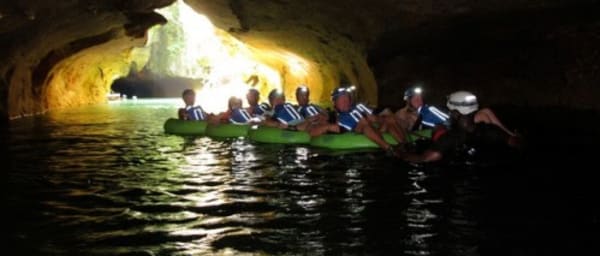Full-Day Cave Tubing Tour in Belize with Crystal Cathedral