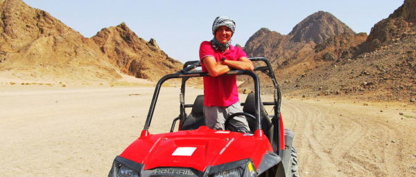 5-Hour Hurghada Desert Safari with ATV, Buggy and Bedouin Village