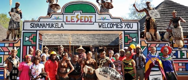5-Hour Lesedi Cultural Tour from Johannesburg with Pan African Feast