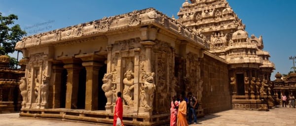 10-Hour Kanchipuram Temple and Chennai Tour with Silk Weaving