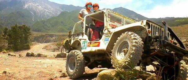 1-Day Mount Merapi Jeep Safari from Kaliurang with Alien Stone