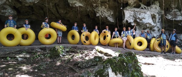 6-Hour Cave Tubing and Ziplining Tour in Belize with Maya Caves