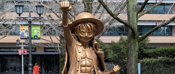 8-Hour One Piece Statue Tour in Kumamoto with All 10 Straw Hat Pirates