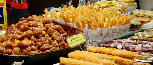 3-Hour Seoul Street Food Tour with 10 Tastings in Gwangjang and Myeongdong