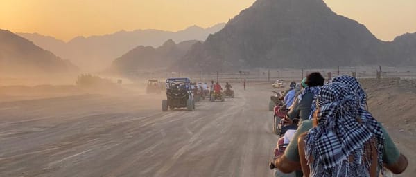 3-Hour ATV Quad Bike Tour in Sinai Desert with Bedouin Village