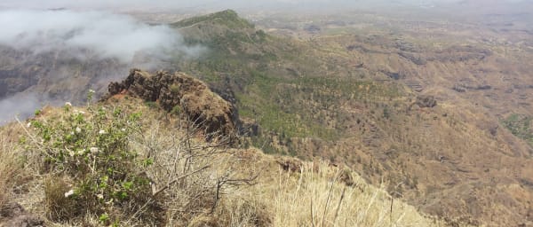 1-Day Trek to Antonia's Peak from Praia with Island Views