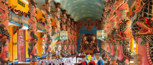 Full-Day Cao Dai Temple and Black Virgin Mountain Tour from Ho Chi Minh
