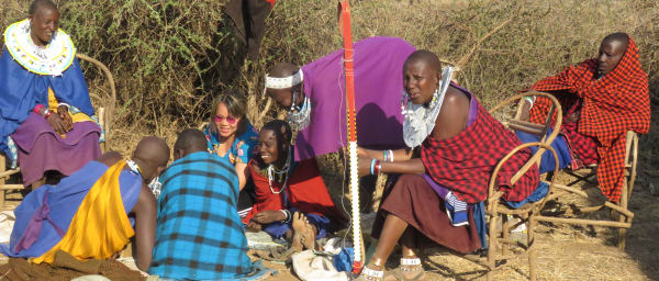 1-Day Maasai Cultural Village Tour in Olpopongi with Guided Walk