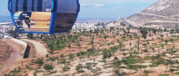 3-Hour Agadir Cable Car and Souk Al Ahad Market Tour