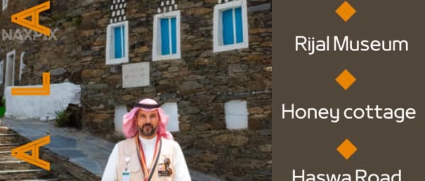 7-Hour Rijal Alma Tour from Abha with Heritage Village and Paragliding