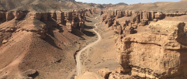 10-Hour Charyn Canyon Tour from Almaty with Yellow Canyon Visit