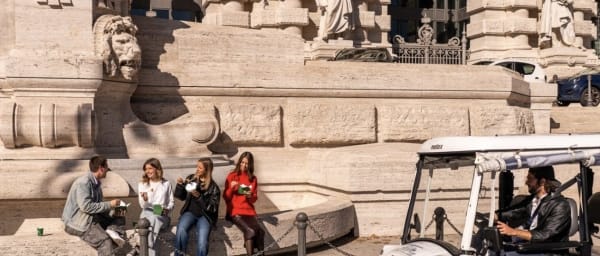6-Hour Rome Golf Cart Tour with Hidden Gems and Farther Sites