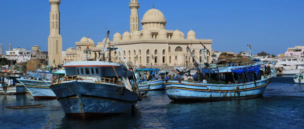 2-tägige Kairo-, Gizeh- und Alexandria-Tour ab Hurghada