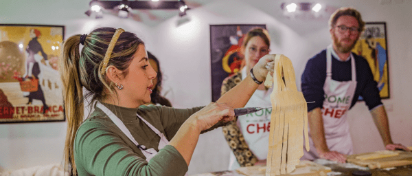 3-Hour Rome Cooking Class with Spritz, Spaghetti and Limoncello