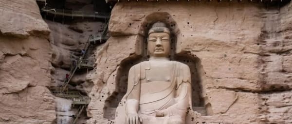 Full-Day Bingling Temple Grottoes Tour from Lanzhou with Speedboat