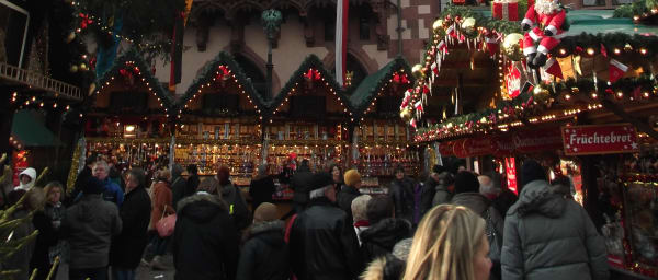Full-Day Christmas Market Tour from Frankfurt with Glühwein