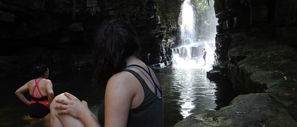 Caminata de 4 horas a Las Pailas en Gachantivá por cañón natural