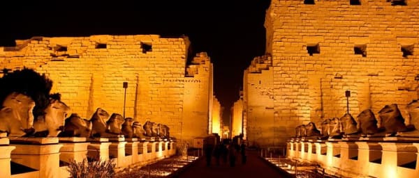 2-Hour Karnak Sound and Light Show in Luxor with Private Transport