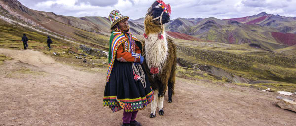 1-Day Palccoyo Rainbow Mountains Tour with Ausangate Views