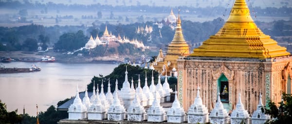 1-Day Mingun and Mandalay Boat Tour with Pagodas and Royal Palace