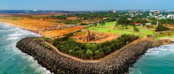 12-Hour Mahabalipuram and Pondicherry Tour from Chennai