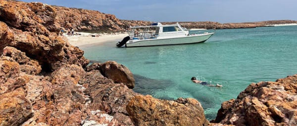 6-Hour Dimaniyat Islands Snorkeling Adventure from Muscat