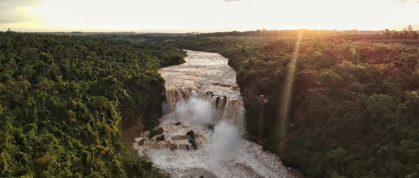 6-Hour Salto Monday Waterfalls Tour from Puerto Iguazú by Ferry