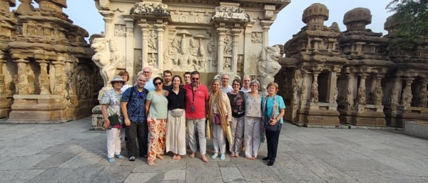 9-Hour Kanchipuram Temple and Silk Weaving Tour from Mahabalipuram