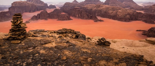 3-Day Wadi Rum Climb and Canyoning Tour to Jabal Khazaali