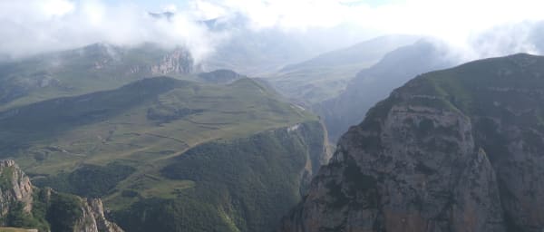 Full-Day Giriz Village Hiking Tour from Quba with Cave Waterfall