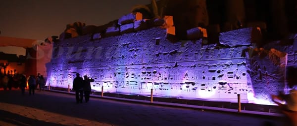 2-Hour Karnak Sound and Light Show in Luxor with Private Transport