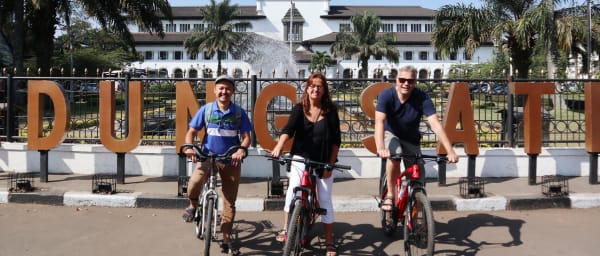3-Hour Bandung Heritage Bike Tour with Gedung Sate and HBS Stories