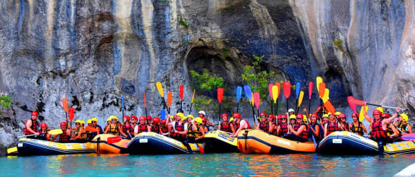 3-Day Rafting and Hiking Tour in Albania with Vjosa and Gjirokastra