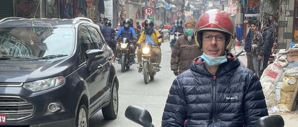 5-Hour Kathmandu Motorcycle Tour with Pashupatinath and Patan