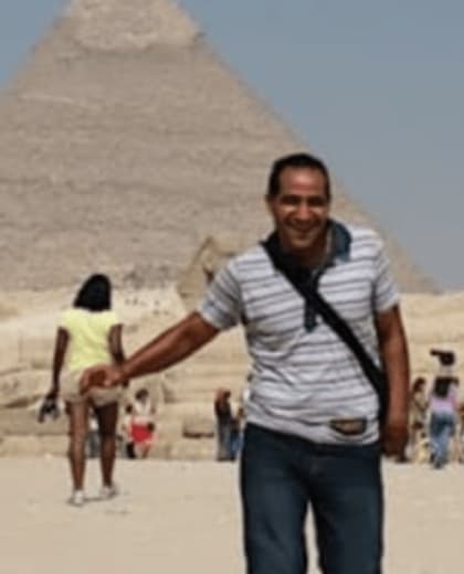 Egyptologist  Moustafa
