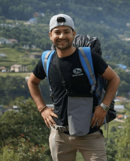 Damu Mainali ( local hiking guide)