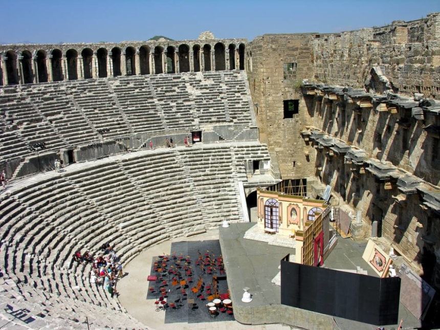 Roman Theatre, Aspendos, Turkey