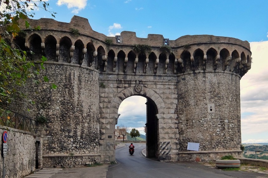 Narni's Historic city gate
