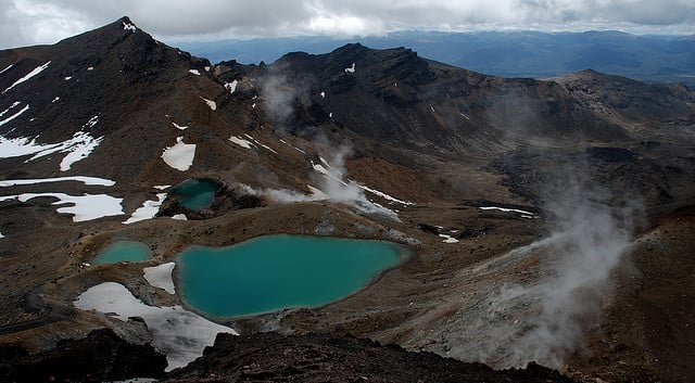 Emerald Lake in Tongariro Crossing