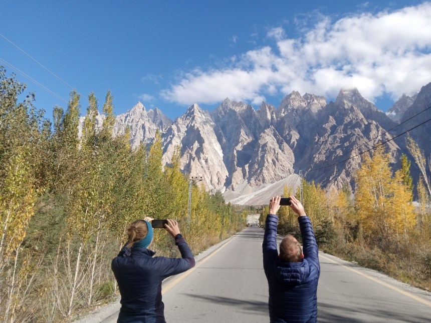 1.2 Tourists at Hunza Valley