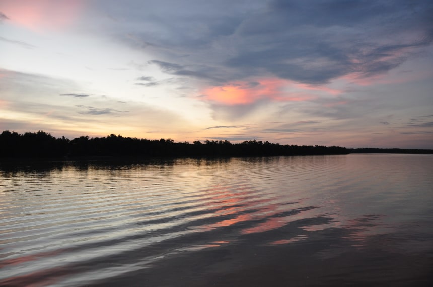Sunset at Kuala Selangor