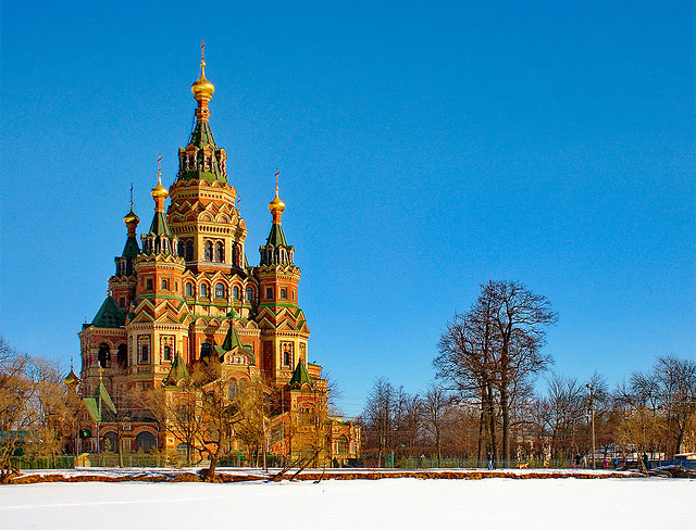 Peter and Paul Cathedral, Peterhof