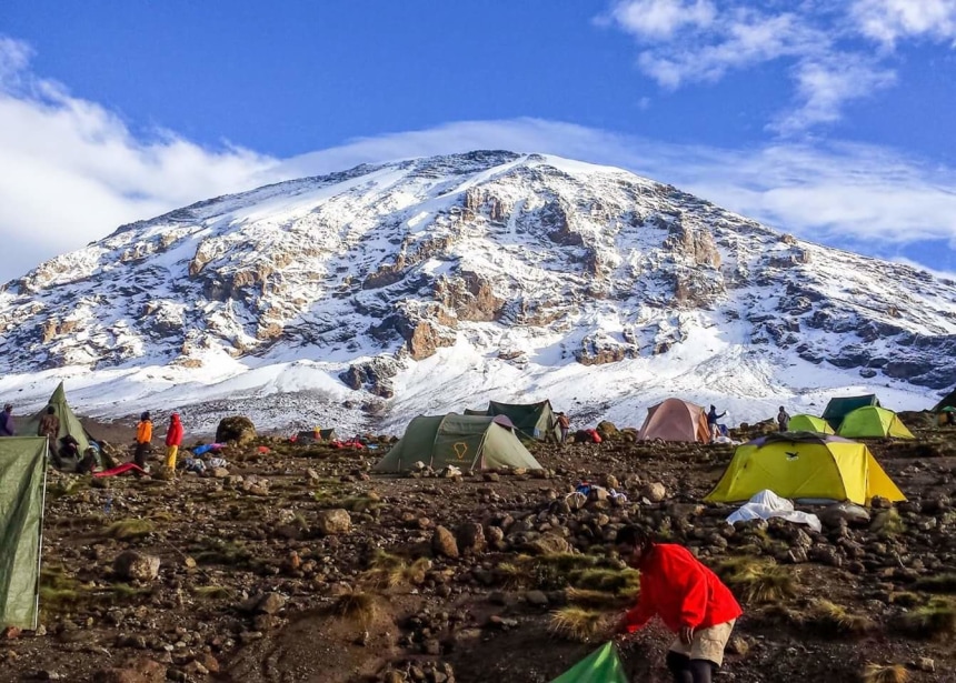 Mount Kilimanjaro-Barafu camp
