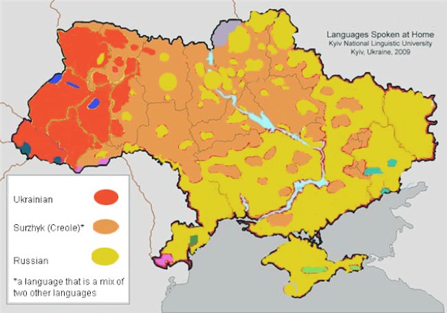 Map of Ukraine