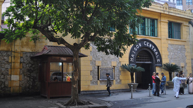 Hoa Lo Prison also known as the Hanoi Hilton Vietnam